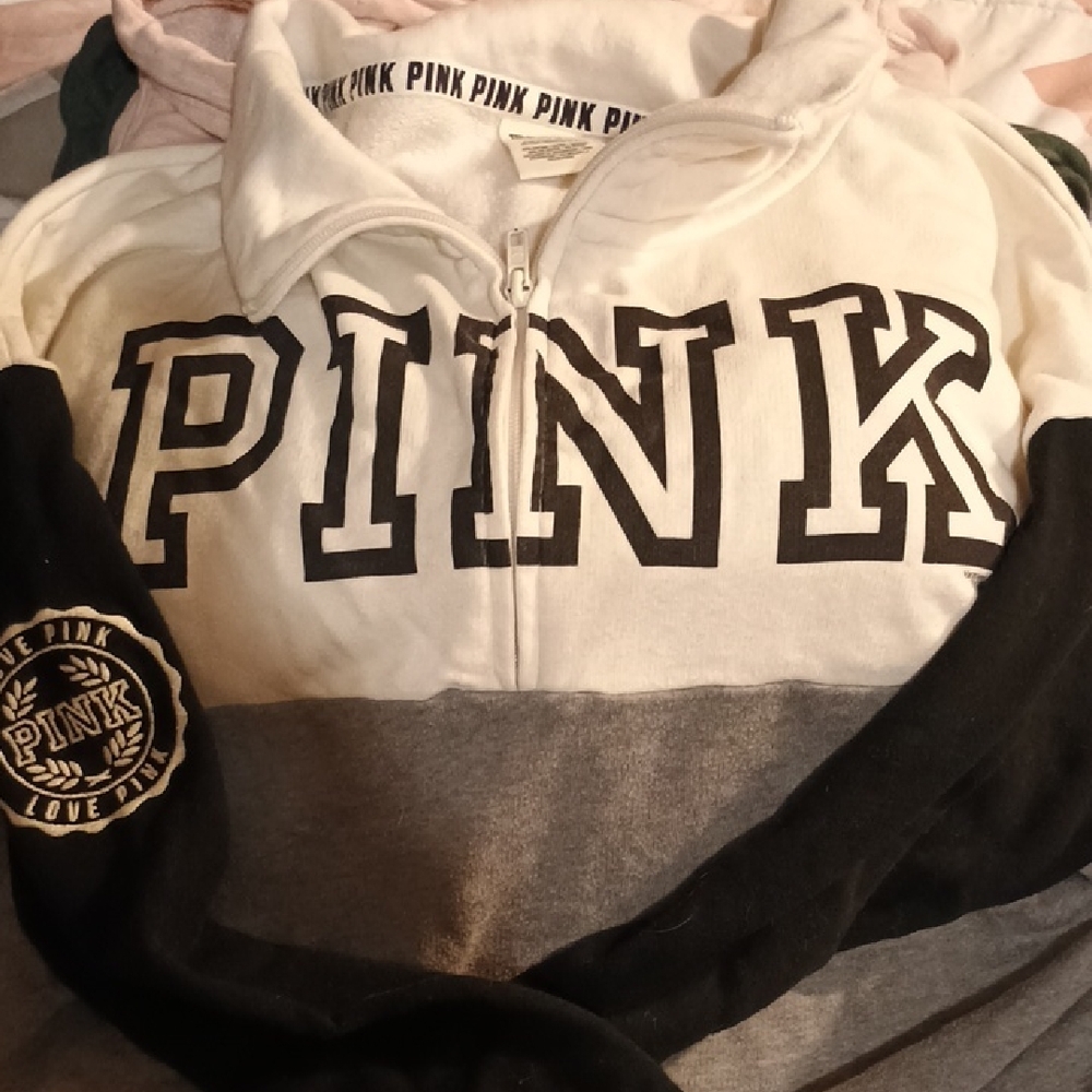 Victoria's Secret PINK White Hoodie